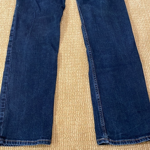 NWOT Hollister size 32x34 dark blue jeans straight cut - Picture 9 of 10